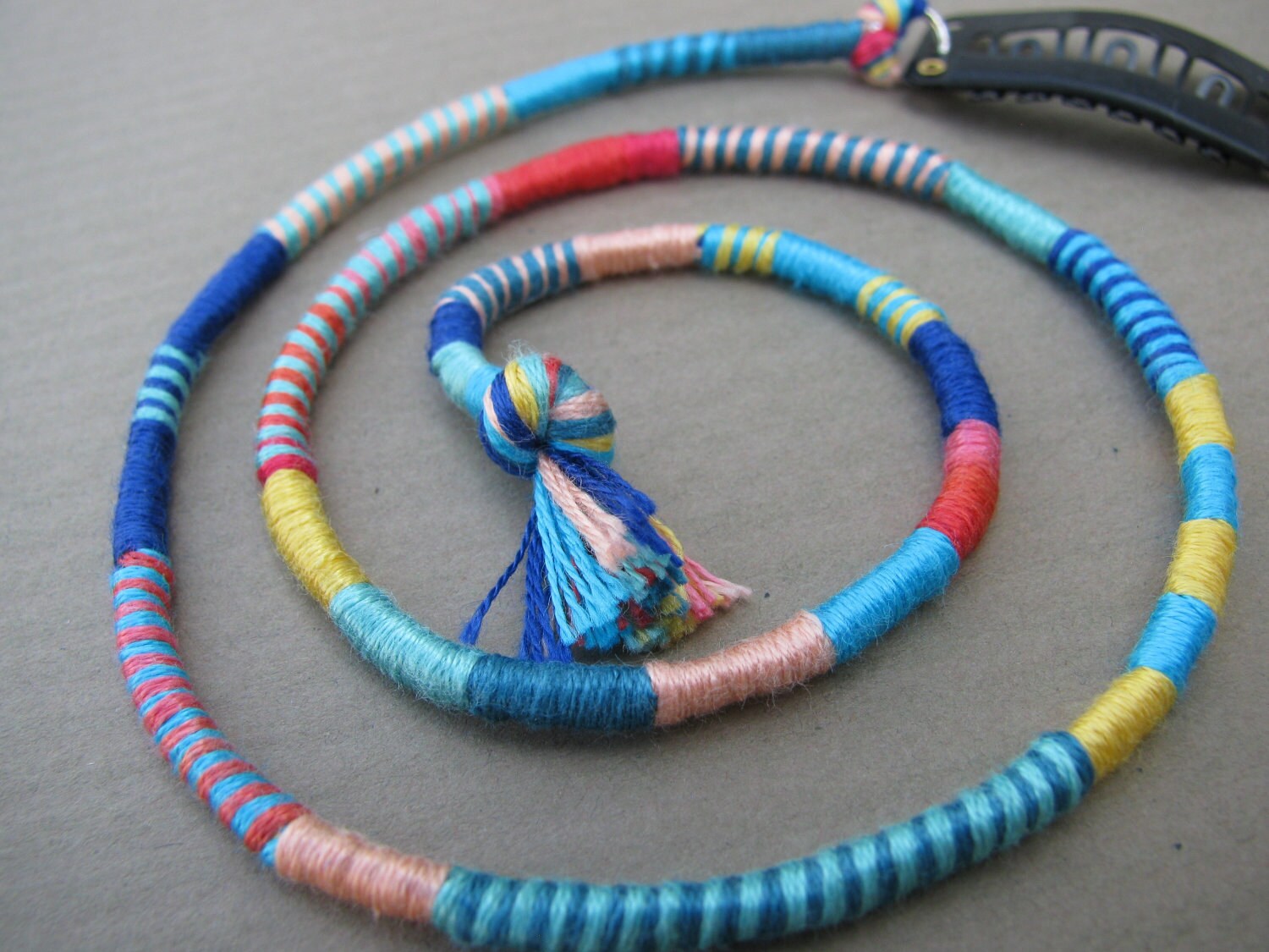 Summer hair wrap Surfside hippie style removable hairwrap Etsy