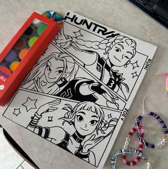 Kpop Huntrix PNG, Demon Hunters PNG, Saja Girls PNG, Derpy Tiger, Huntrix Merch, Anime Lover Gift, Kpop png, Demon Hunter Png