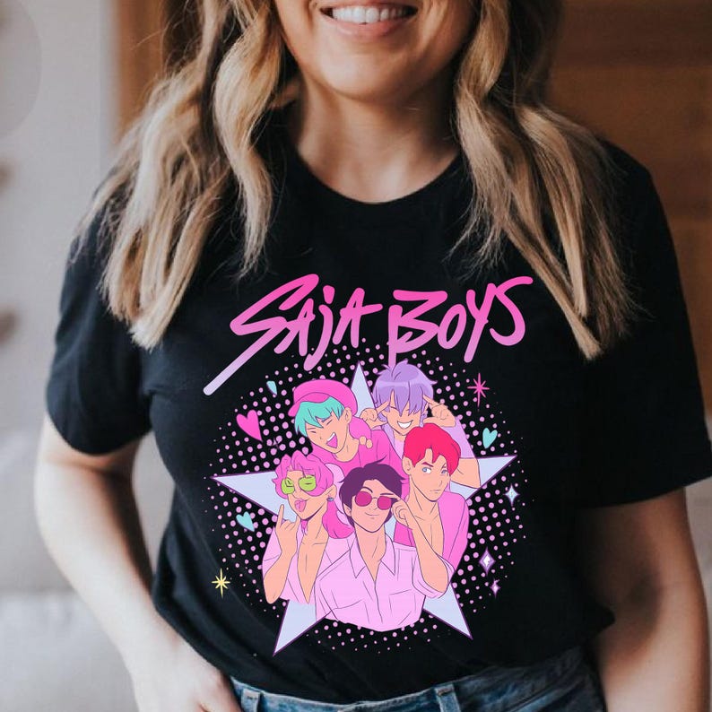 demon hunters tee, kpop necklace,  k-pop merch, demon hunter sticker, jinu sweatshirt, rumi bracelet, saja girls pin, huntrix merch,  anime lover gifts, anime T-shirt design,  hunter movie shirt, Demon tiger png, saja boys fan gifts, anime lover gifts