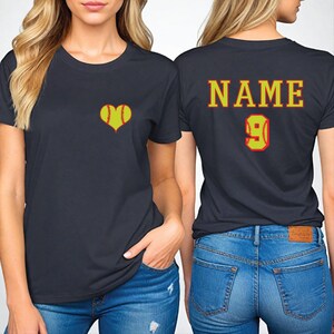Personalized Baseball Mom T Shirt, Custom Name Baseball Shirt, Baseball Name Shirt, Baseball Lover Shirt, Sport Mom Shirt, Gift for Mom Tee