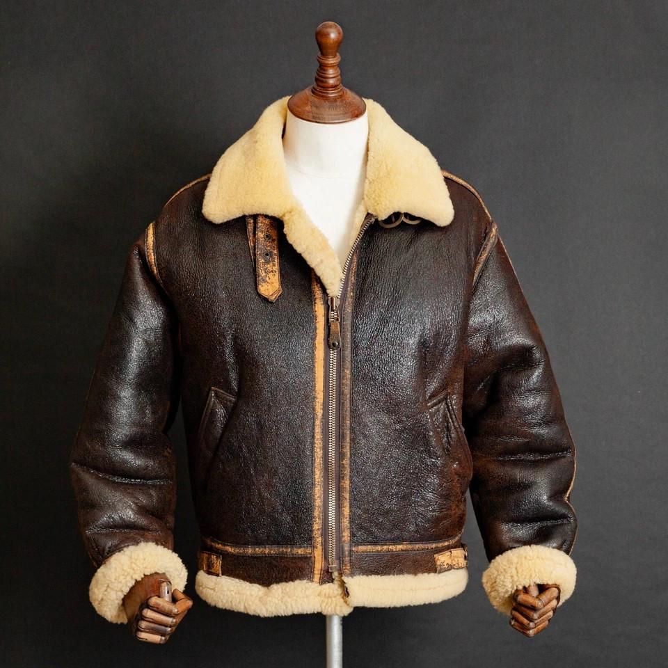 Vintage Sheepskin Jacket - Etsy