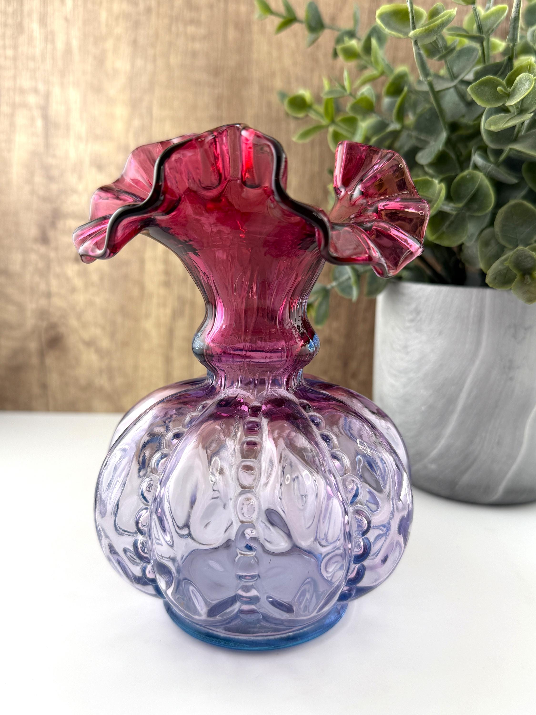 Rare Fenton Vase - Etsy