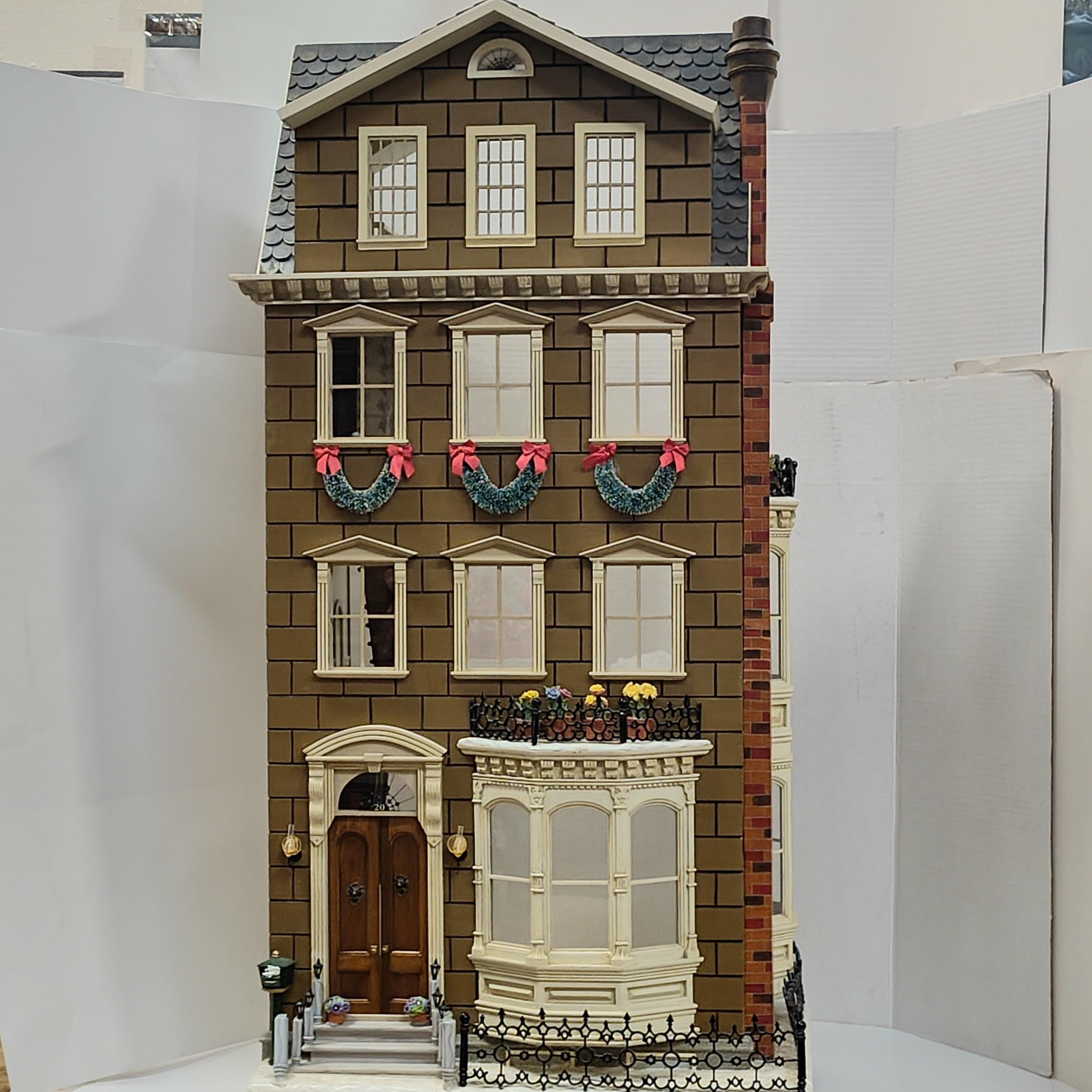 VTG FRANKLIN MINT 1:12 Norman Rockwell Memories of Christmas