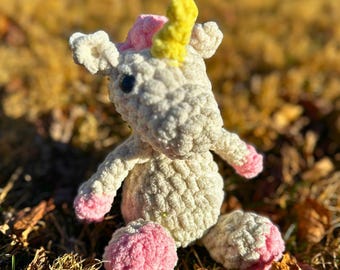 Handmade Crochet Unicorn Plush