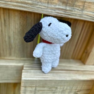 Handmade Snoopy Crochet Plushie