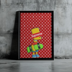 Simpson Louis Vuitton - Etsy Finland
