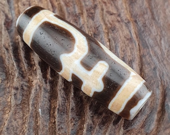 Vintage Himalayan Treasure Vase Tibetisches Amulett 38,4 mm Seltenes Sammlerstück Spirituelles Dekor