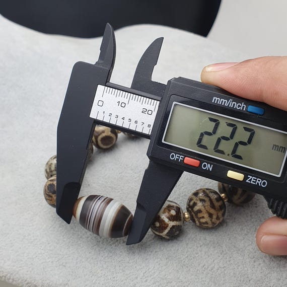 Antique Pumtek Pyu Natural Pattern Suliemani Agat… - image 9