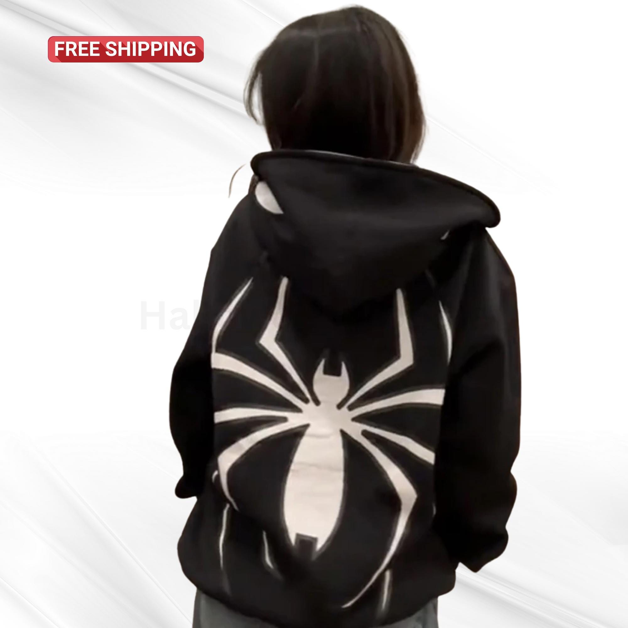 Spider man zip up hoodie - Etsy België, image size:2000x2000