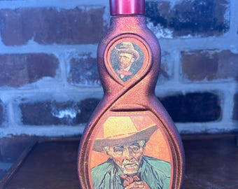 1970 Jim Beam Decanter Empty Beam's Choice Modern Masters Old Peasant Van Gogh