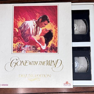 VINTAGE Gone with the Wind Deluxe Edition VHS Collectors