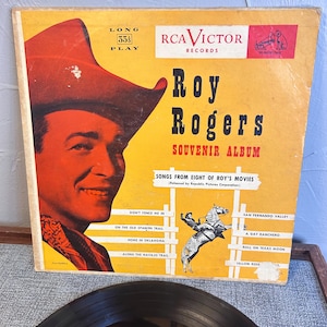 Roy Rogers Souvenier Album/Perfect for Western Theme Decor