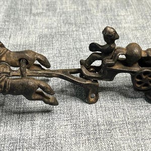 1904 Kenton Horse Drawn Pimper CAST IRON TOY