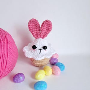 Crochet pattern Easter bunny Egg,  Crochet animals Amigurumi pattern, Amigurumi bunny easy crochet patterns, Easter crochet