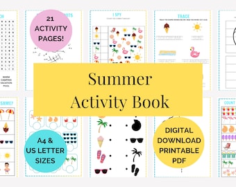 Sommer Freizeitbuch Vorschule Kindergarten 3-6 Jahre (PDF Download)