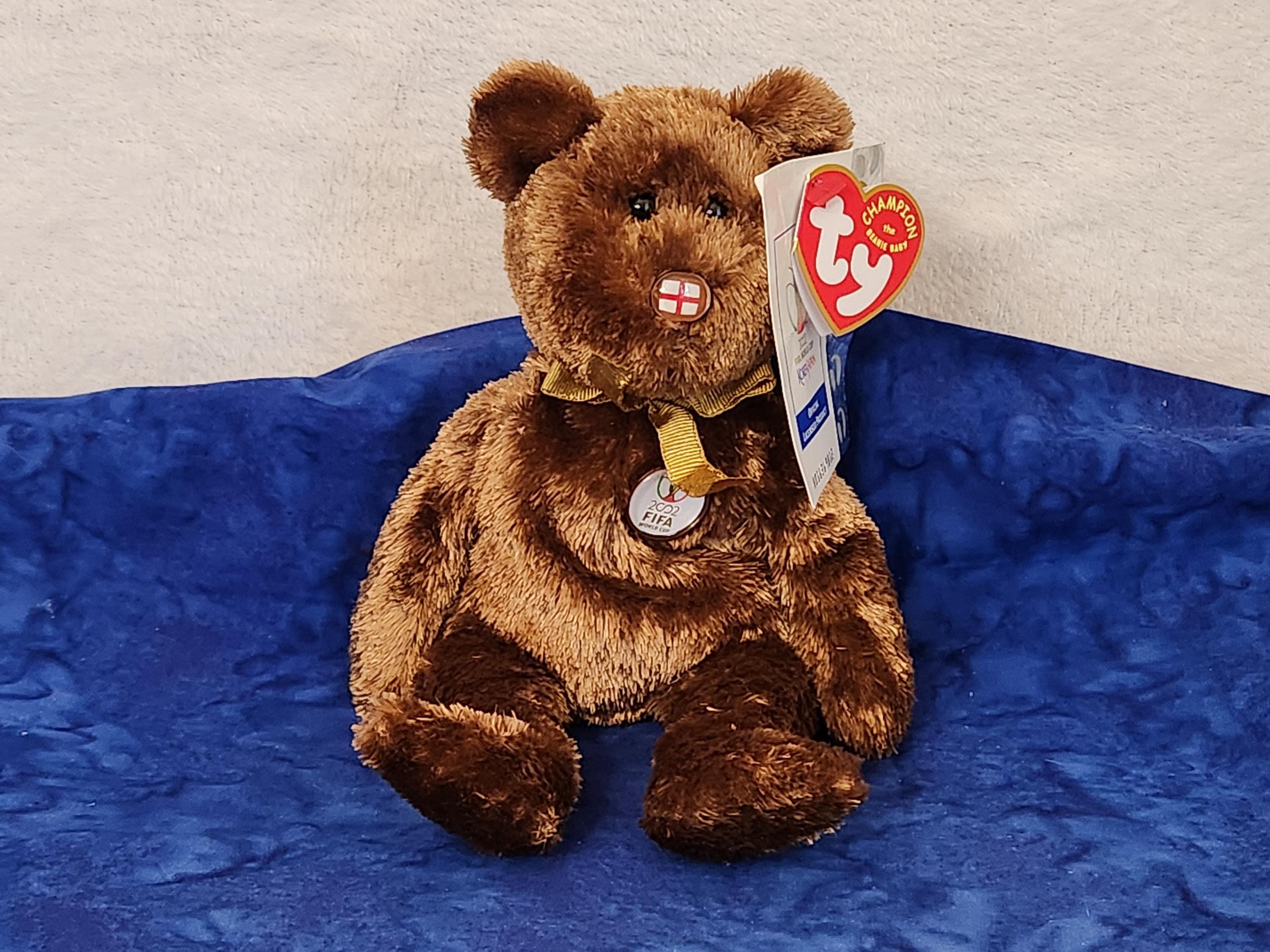 2002年　ワールドカップ　テディベア Steiff Teddy Bear 2002 World Cup Japan international Limited