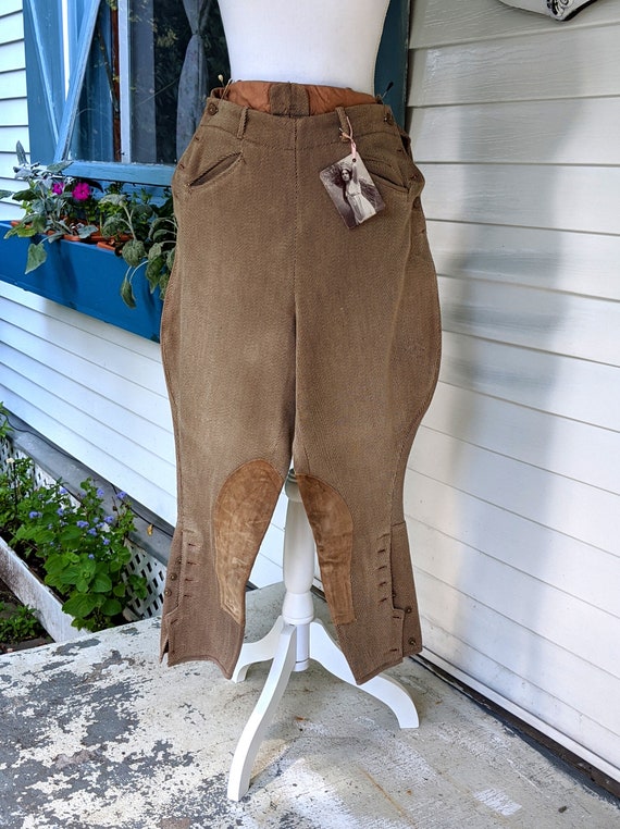 Vintage Jodphurs Equestrian Edwardian Pants Riding