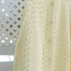 Crochet Sweater Crochet Cape Sweater Cape image 5