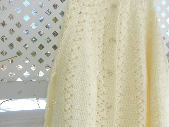 Crochet Sweater Crochet Cape Sweater Cape - image 5