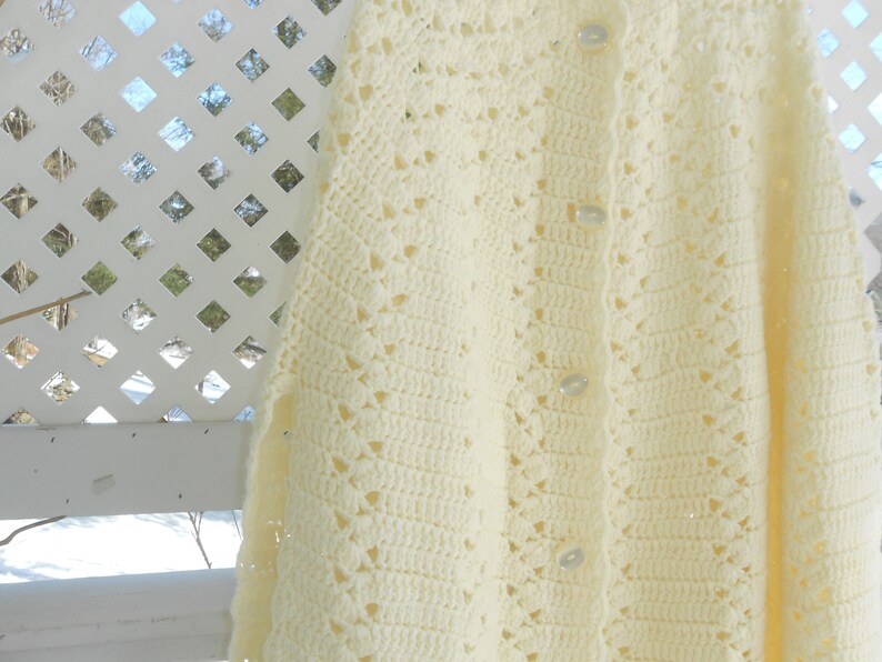 Crochet Sweater Crochet Cape Sweater Cape image 5