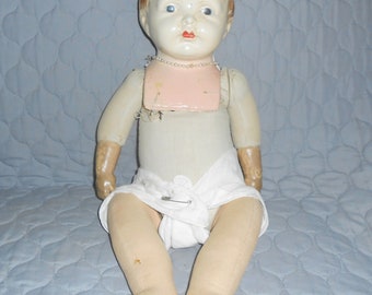 Collectible Dolls Antique Composition Doll 1930's Dolls Baby Doll