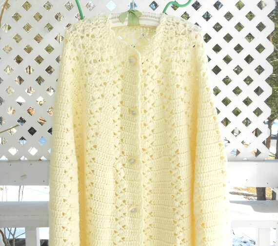 Crochet Sweater Crochet Cape Sweater Cape - image 3