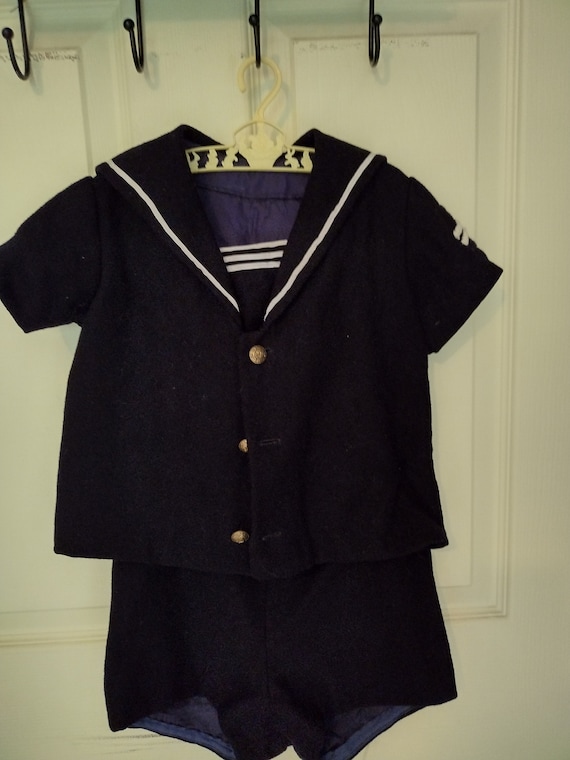 Vintage Sailor Outfit Sailor Suit Outfit Sailor Bo