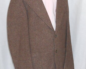 Vintage YSL Yves Saint Laurent Sport Jacket Men Wool Tweed Sport Coat