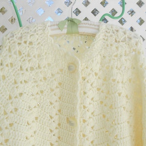 Crochet Sweater Crochet Cape Sweater Cape image 4