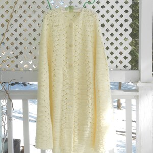 Crochet Sweater Crochet Cape Sweater Cape image 2