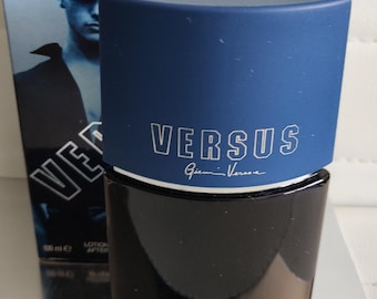 Versus Uamo Versace for men After Shave Lotion 100 ml / 3.4fl.oz Vintage Sehr seltene Geschenkidee Männer, Neu in Box