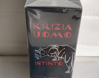 Krizia Uimo ISTINTO Eau De Toilette für Homme 100 ml. / 100ml, SEHR SELTENE Rarität ! Ausgelaufenes Parfüm für Ihn, neu versiegelt