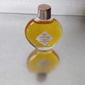 Collectible (1932) Je Reviens  Worth Perfume Miniature Eau de parfum 0.24 fl.oz/ 7ml, Discontinued Vintage VERRY Rare(EDP) Rarity Gift Idea