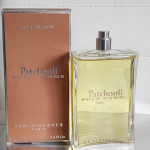 Patchouli pour Homme Reminiscence Eau de toilette 100 ml /3,4 oz, Very Rare Rarity Perfume, Geur voor hem stopgezet, vintage nieuwe heren
