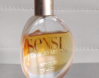 Giorgio Armani Sensi Vintage EDP 50ml Discontinued Designer