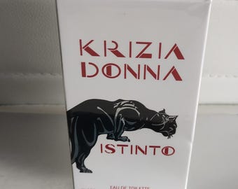 Krizia Donna ISTINTO Eau De Toilette pour femme 3.4 fl.oz. / 100ml, VERY RARE Rarity! Discontinued perfume for her,  New sealed