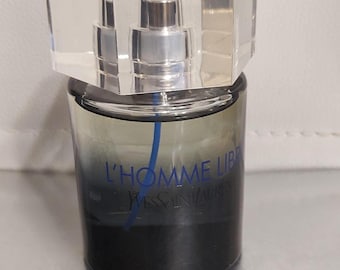 Yves Saint Laurent l'homme libre YSL Eau de Toilette EDT 3.3 fl.oz / 100ml Ausgestelltes seltenes Parfüm für Männer Paris Neu