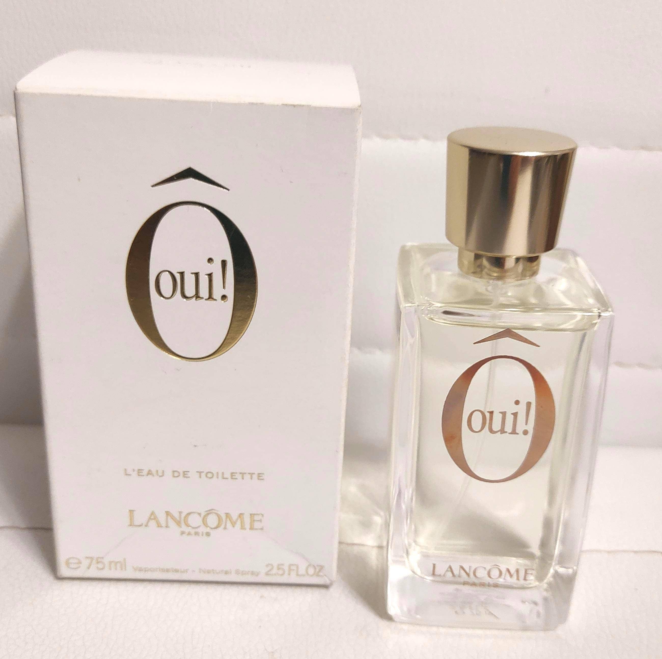 O Oui! Lancome, Eau De Toilette EDT 75ml / 2.5 Fl Oz Spray Vintage