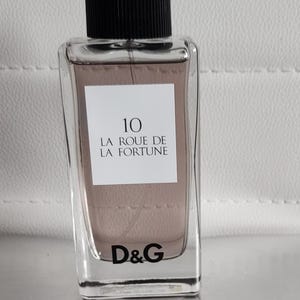Dolce Gabbana Anthology La Roue de La Fortune N 10 D&G perfume for women 3.4 fl.oz/ 100 ml, Discontinued Vintage Rarity Perfume, Gift Idea