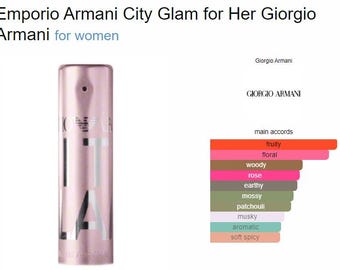 Emporio Armani City Glam for Her Armani Eau de Parfum 50 ml/1,7