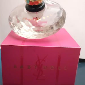 Baby Doll by Yves Saint Laurent YSL, Eau de Toilette 3,3 fl.oz/100 ml, Discontinued Vintage Rare Rarity Perfume, France Paris Gift Idea, New