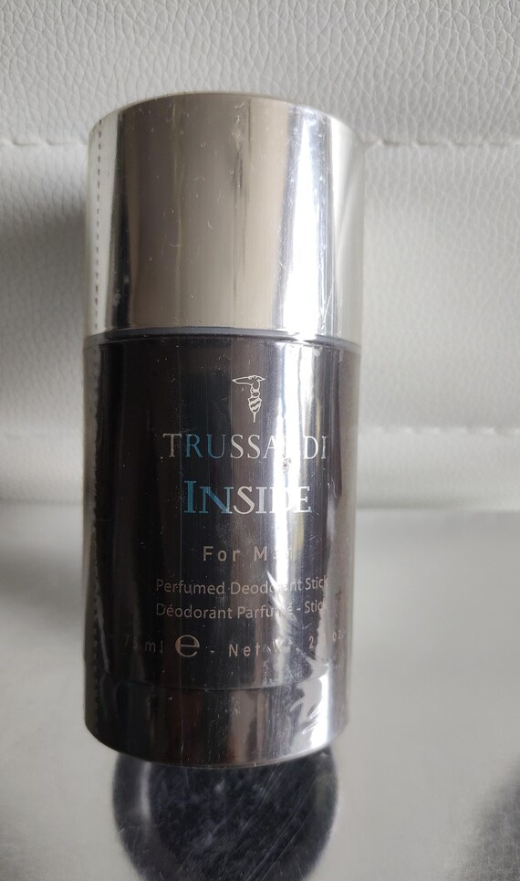Trussardi INSIDE for Man Deodorant Deodorant Stick 75ml/  Vintage Very rare, Made in Italy, New Sealed