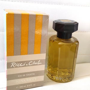 Seltenes Parfüm Vintage Ricci Club EDT 200 ml Eau de Toilette (1989) Riesiges Parfüm, Retro-Herrenduft, Geschenkidee für Ihn, Frankreich
