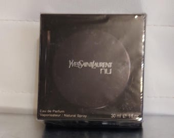 Yves Saint Laurent NU para mujer YSL Eau de Parfum 1.0 fl.oz/ 30 ml, Perfume vintage descatalogado, Idea de regalo para París, Francia, Nuevo