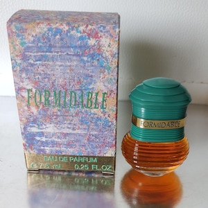 Collectible Formidable by Kesling Eau de Parfum MINIATURE EDP 7.5ml / 0.25 fl.oz Splash *Discontinued* Vintage Rarity mini Perfume