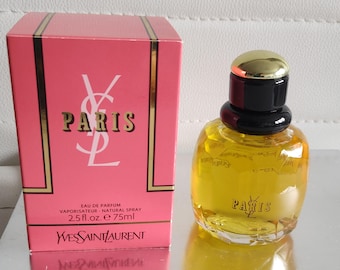 Paris Yves Saint Laurent para mujer YSL Eau de Parfum 2.7 fl.oz/ 75 ml, Perfume vintage descatalogado, Idea de regalo para París, Francia, Nuevo