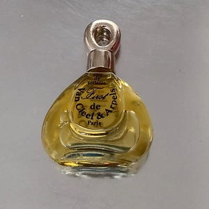 First Van Cleef & Arpels Miniature Eau de Toilette .16fl.oz/ 5ml Splash Discontinued Vintage Rare Rarity Perfume, France Paris Gift Idea New