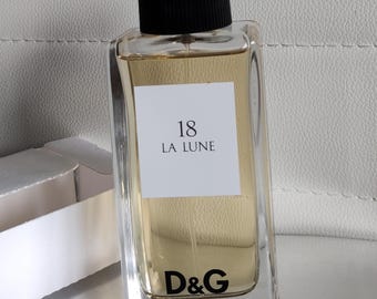 Perfume Dolce Gabbana Anthology La Lune N.° 18 D&G para mujer Eau de Toilette EDT 3.4 fl.oz/ 100 ml, Descatalogado Rareza, Idea de regalo Nueva