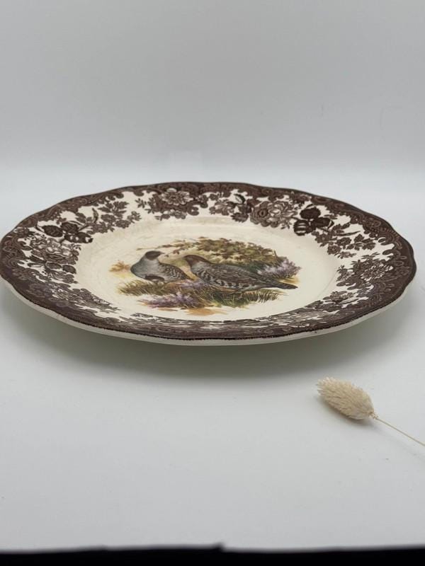 Palissy Game Series Plate – Partridges Design
