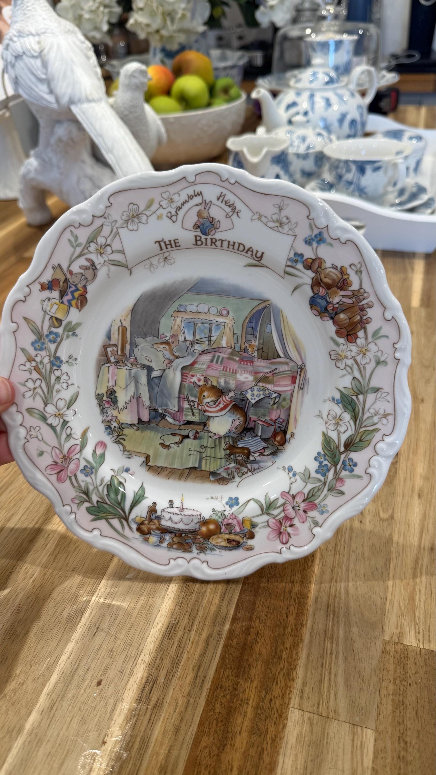 Royal Doulton Brambly Hedge the Birthday - Etsy